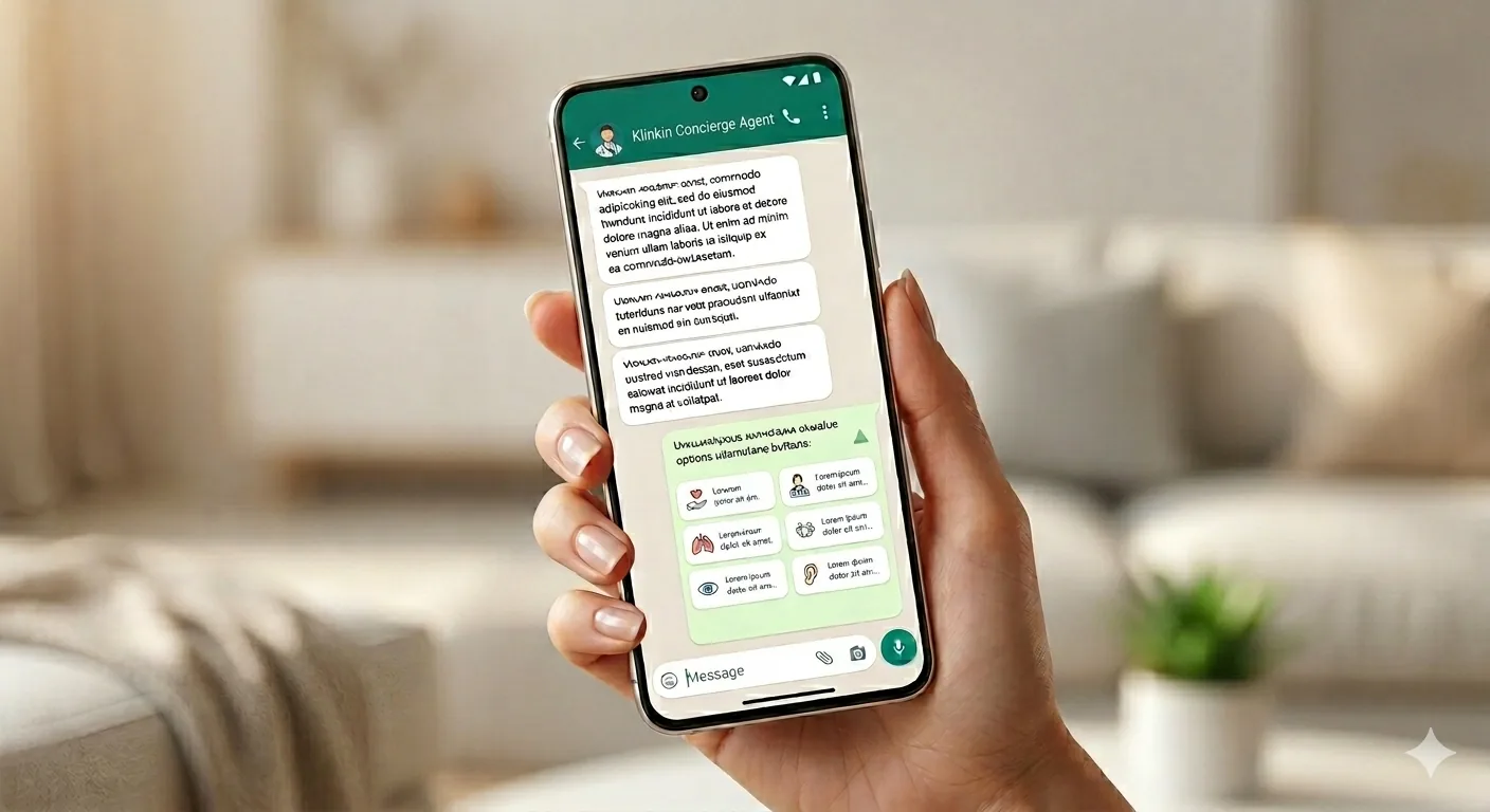 Search and book a doctor in the UAE on WhatsApp
